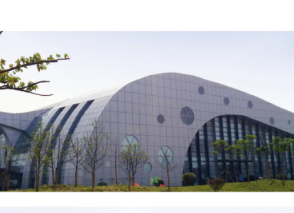 简阳会议中心外景网架工程